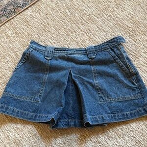 GRLFRND Denim Mini Skirt